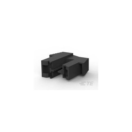 Te Connectivity FASTON 187&250 REC HSG NYLON BLK 521148-1